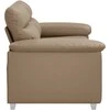 Dvivietė sofa, kapučino spalvos, 160x81x84 cm, dirbtinė oda