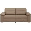 Dvivietė sofa, kapučino spalvos, 180x81x84 cm, dirbtinė oda