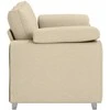 Dvivietė sofa Kreminė 160 cm audinys