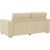 Dvivietė sofa, kreminės spalvos, 180x78x84 cm, audinys