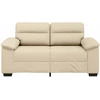 Dvivietė sofa, kreminės spalvos, 160x81x84 cm, audinys