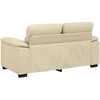 Dvivietė sofa, kreminės spalvos, 160x81x84 cm, audinys