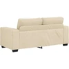 Dvivietė sofa, kreminės spalvos, 180x77x82 cm, audinys