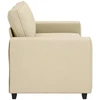 Dvivietė sofa, kreminės spalvos, 180x77x82 cm, audinys