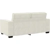 Dvivietė sofa, kreminės spalvos, 180x78x84 cm, aksominė