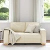 Dvivietė sofa, lininė, 160x78x84 cm