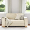 Dvivietė sofa, lininė, 160x78x84 cm
