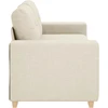 Dvivietė sofa, lininė, 180x77x82 cm