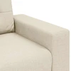 Dvivietė sofa, lininė, 180x77x82 cm