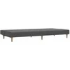 Dvivietė sofa-lova, šviesiai pilkos spalvos, audinys