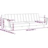 Dvivietė sofa-lova, šviesiai pilkos spalvos, audinys