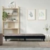 Dvivietė sofa-lova, taupe spalvos, audinys
