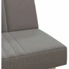Dvivietė sofa-lova, taupe spalvos, audinys