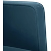 Dvivietė sofa, mėlyna, 111 cm, aksomas