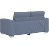 Dvivietė sofa, mėlyna, 160x77x82 cm, velvetas, audinys