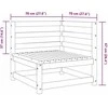 Dvivietė sofa, mėlyna, audinys