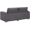 Dvivietė sofa, pilka, 180x81x84 cm, dirbtinė oda