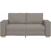 Dvivietė sofa, pilkai ruda, 180x78x84 cm, audinys