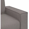 Dvivietė sofa, pilkai ruda, 180x78x84 cm, audinys