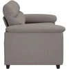 Dvivietė sofa, pilkai ruda, 160x81x84 cm, audinys