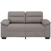 Dvivietė sofa, pilkai ruda, 160x81x84 cm, audinys
