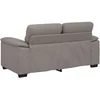 Dvivietė sofa, pilkai ruda, 160x81x84 cm, audinys