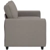 Dvivietė sofa, pilkai ruda, 180x77x82 cm, audinys
