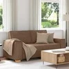 Dvivietė sofa, ruda, 180x78x84 cm, audinys