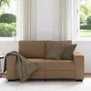 Dvivietė sofa, ruda, 160x77x82 cm, audinys