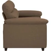 Dvivietė sofa, ruda, 160x81x84 cm, audinys