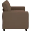 Dvivietė sofa, ruda, 180x77x82 cm, audinys