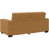 Dvivietė sofa, ruda, 180x78x84 cm, aksominė