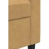 Dvivietė sofa, rudos spalvos, 140cm, aksomas