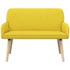 Dvivietė sofa su medžio masyvo kojelėmis 2 vietos