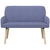 Dvivietė sofa su medžio masyvo kojelėmis 2 vietos