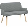 Dvivietė sofa su medžio masyvo kojelėmis 2 vietos