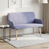 Dvivietė sofa su medžio masyvo kojelėmis 2 vietos