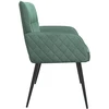 Dvivietė sofa su metalinėmis kojelėmis 2 vietos Jūrinė žalia