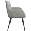 Dvivietė sofa su metalinėmis kojelėmis 2 vietos Šviesiai pilka
