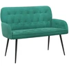 Dvivietė sofa su metalinėmis kojelėmis 2 vietos Turkio Aksomas