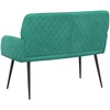 Dvivietė sofa su metalinėmis kojelėmis 2 vietos Turkio Aksomas