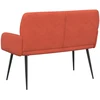 Dvivietė sofa su metalinėmis kojelėmis 2 vietos