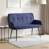 Dvivietė sofa su metalinėmis kojelėmis 2 vietos