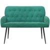 Dvivietė sofa su metalinėmis kojelėmis 2 vietos Turkio Aksomas