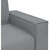 Dvivietė sofa, šviesiai pilka, 180x78x84 cm, audinys