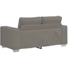 Dvivietė sofa, šviesiai pilka, 160x77x82 cm, velvetas, audinys