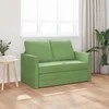 Sofa lova Šviesiai žalia 204 x 122 x 60 cm Aksomas