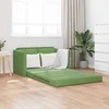 Sofa lova Šviesiai žalia 204 x 122 x 60 cm Aksomas