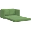 Sofa lova Šviesiai žalia 204 x 122 x 60 cm Aksomas
