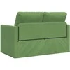 Sofa lova Šviesiai žalia 204 x 122 x 60 cm Aksomas
